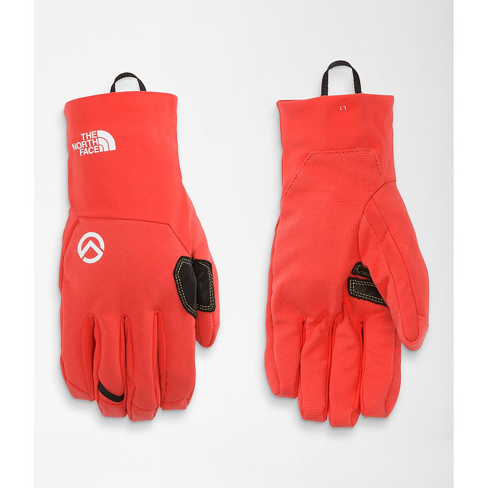 The North Face Gloves Mens Australia - The North Face Summit Advanced Mountain Kit Softshell Orange